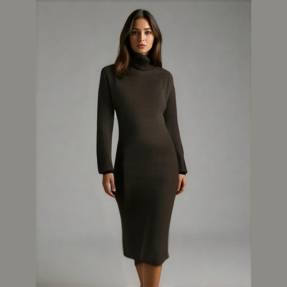 Women's Emanuel Ungaro Black Sweater Dress Size S